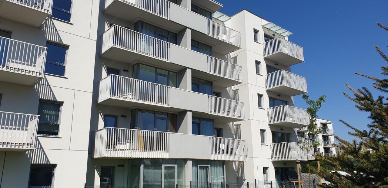 Nowoczesny Apartament Z Garazem Morelova Gdansk Exterior foto