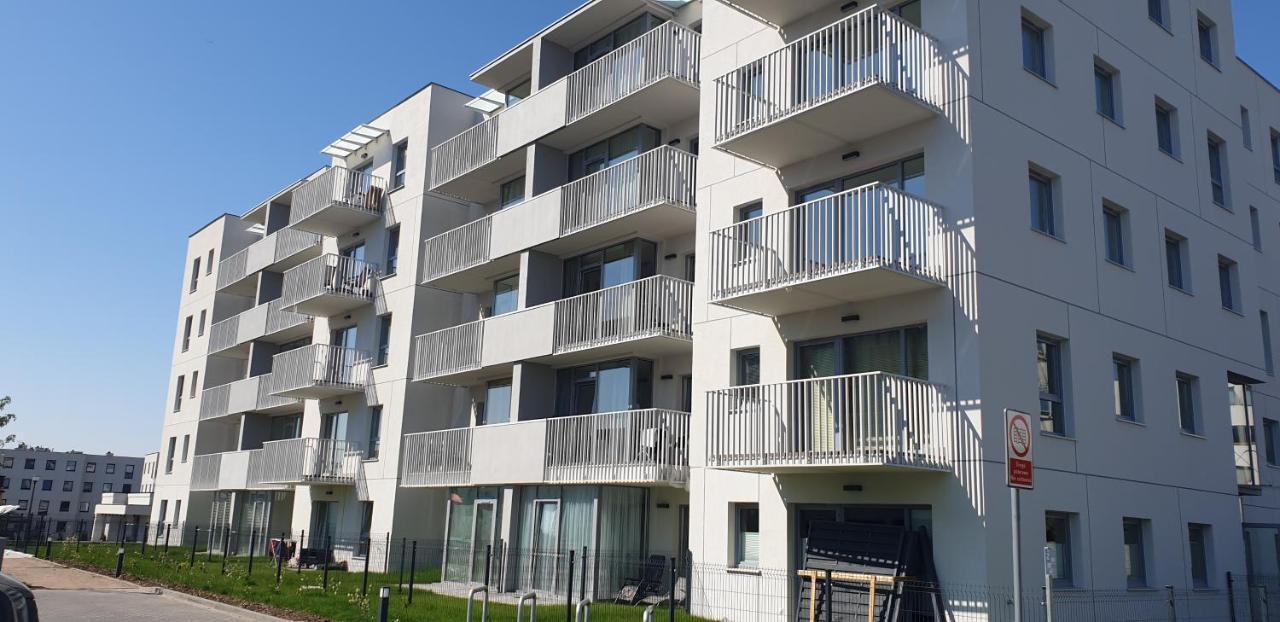 Nowoczesny Apartament Z Garazem Morelova Gdansk Exterior foto
